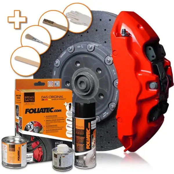 Foliatec Bremssattel Lack Set - Performance red glossy - 2194 Saisonangebot
