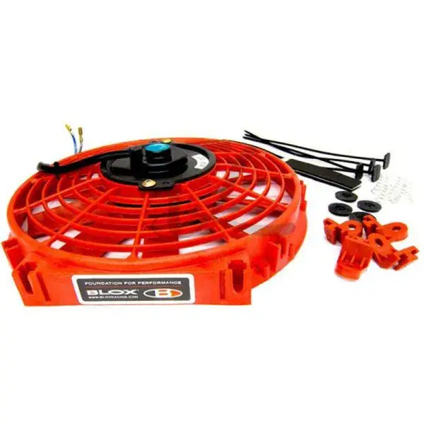 Günstig BLOX Racing Lüfter schlank (Slim fan) (10‘‘ / 25.4cm) - Rot - BXCC-00001-RD