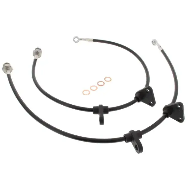 Goodridge Bremsschlauch Satz vorne Stahlflex (TÜV) - Schwarz - GO-15043-B4-F-B-T Echt
