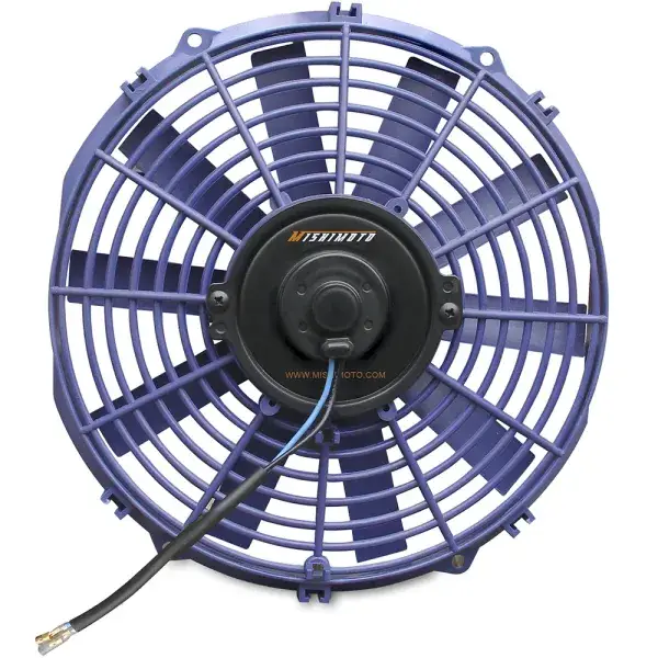 Mishimoto Lüfter schlank (Slim fan) (12" / 30.5cm) - Blau - MMFAN-12BL Sonderangebot