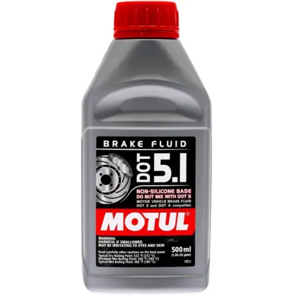 Echt Motul Brems-und Kupplungsflüssigkeit DOT 5.1 - 0.5 Liter - MOT-100950