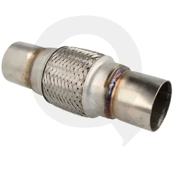 Aktuell QSP Auspuff-Flexrohr mit Verlängerungen - Ø51mm/2.0‘‘ x L203mm/8.0‘‘ - QEX-2.0-Flexpipe