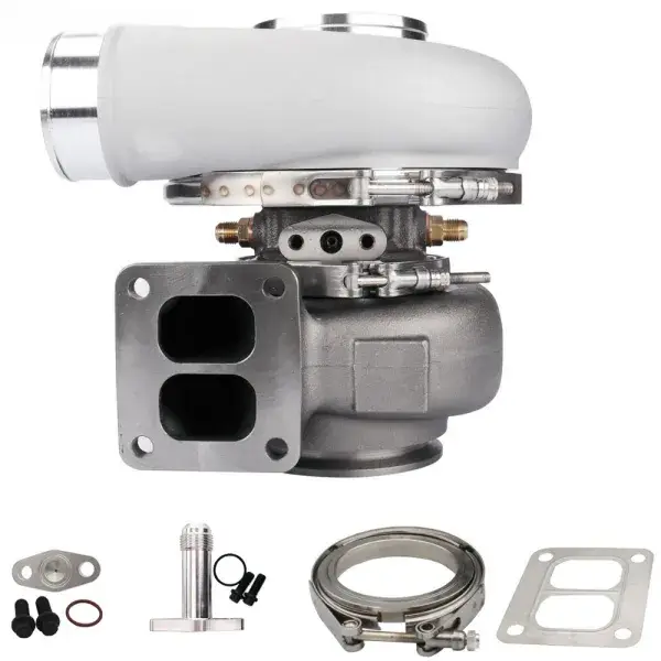 Neu Pulsar Turbo Systems 7375G 1200HP kompakter Kugellager-Turbolader - Standard - 1.15 T4 Twin Scroll V-Band - 102142240