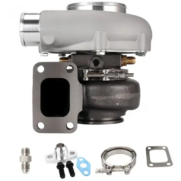 Pulsar Turbo Systems 6262G 900HP Kugellager-Turbo - Vorwärts - Standard .72 2 Zoll Ausgang - T3 .83 V-Band - 102152723 Aktuell
