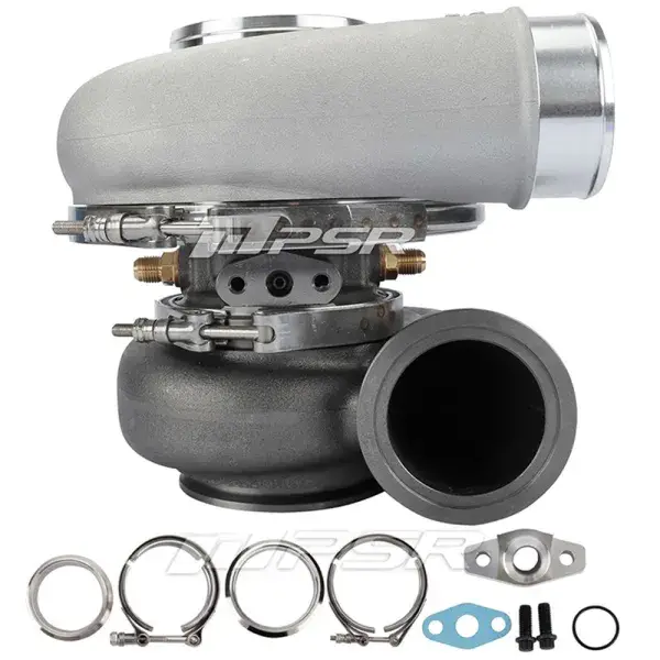 Pulsar Turbo Systems 7975G Compact 1450HP Dual Ball Bearing Turbo - Reverse Rotation - T51R Mod - 1.01 Dual V-Band - 102142235 Ausverkauf