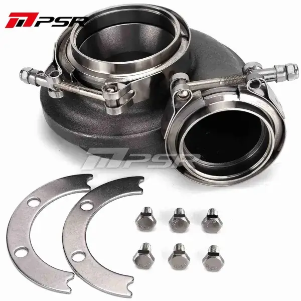 Pulsar Turbo Systems Turbine Housing for GEN1, GEN2 3576 and 3582 Turbos - .83 Dual V-Band - 194335204 Markenprodukt