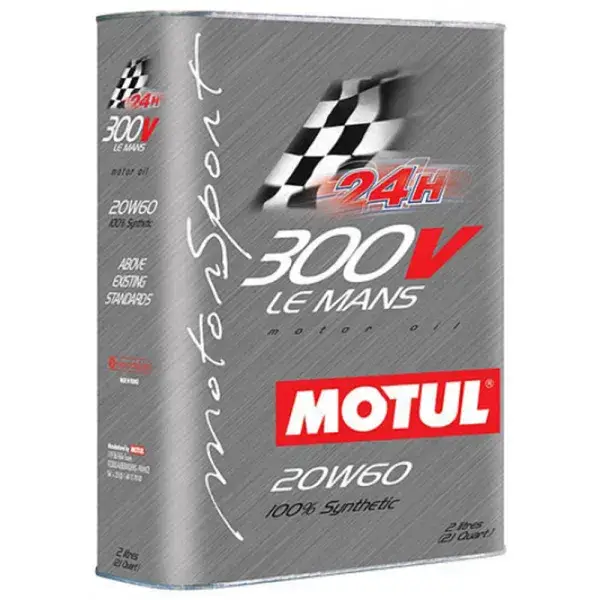 Motul 300V Le Mans 20W60 Vollsynthetisches Hochleistungsmotorenöl - 2L - MOT-110824 Heißes Angebot