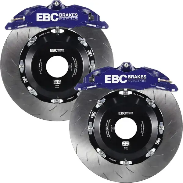 EBC Apollo Big Brake Kit vorne - Blaue 4-Kolben-Bremssättel und geschlitzte Scheiben - EBC-BBK028BLU-1 Direkt Vom Hersteller