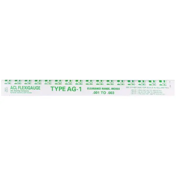 ACL Flexigauge 1 (RG-1) (Grün) .025 - .076mm - AG-1 Angebot