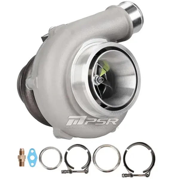 Begrenztes Angebot Pulsar Turbo Systems GTX3067R Ball Bearing Turbocharger - T51R Mod - 0.83 Dual V-Band - 102130106