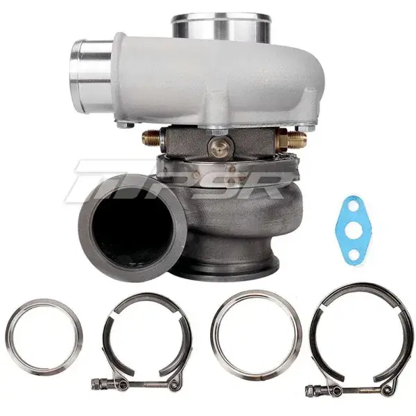 Pulsar Turbo Systems 5455G 660HP Dual Ball Bearing Turbo - Reverse Rotation - T51R Mod .70A/ 3inch In - .72 Dual V-band - 102152689 Aktuell