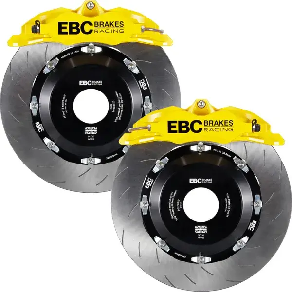 EBC Apollo Big Brake Kit vorne - Gelbe 4-Kolben-Bremssättel und geschlitzte Scheiben - EBC-BBK040YEL-2 Schnäppchen