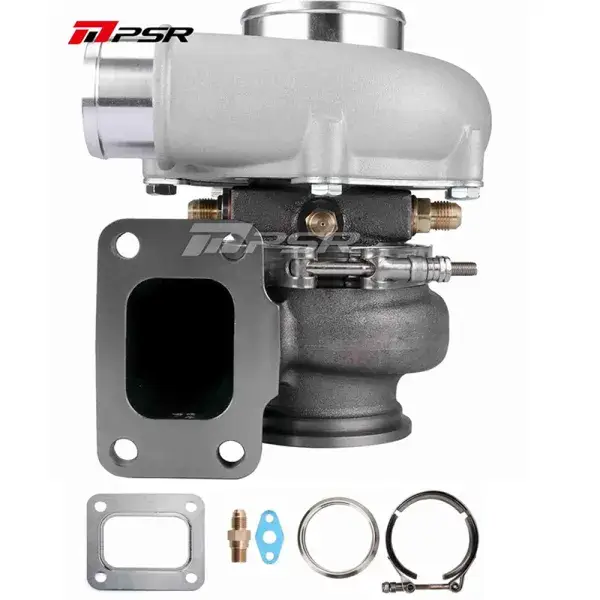Rabatt Pulsar Turbo Systems 480D 1250HP Dual Ball Bearing Turbo - Standard - 102/91mm - T6 Divided 1.45 V-Band - 102140451