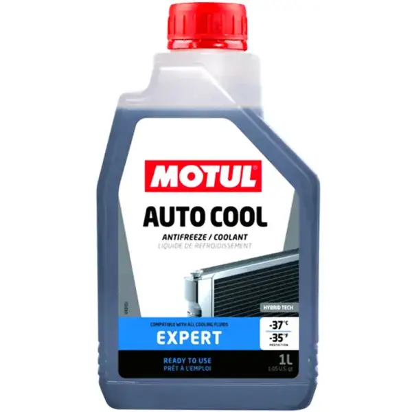Expressversand Motul Auto Cool Expert, Kühlmittel Kühlflüssigkeit -37°C - 1 Liter - MOT-111735