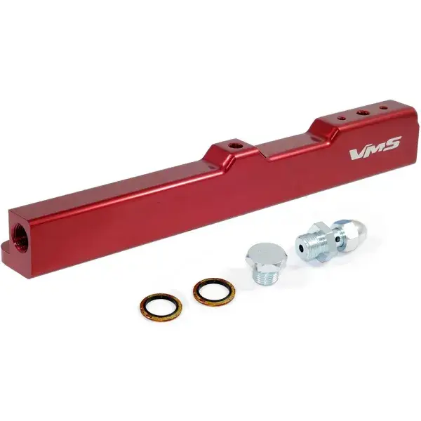 Preiswert VMS Racing Großvolumige Kraftstoff Rail - Rot - FR002RD