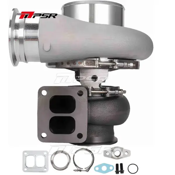 Pulsar Turbo Systems 488 1550HP Journal Bearing Billet Compr. Wheel Turbo – T51R Mod - 101x91.3mm-T6 Divided 1.45 V-Band - 100140469 Markenware