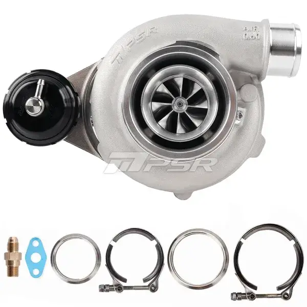 Neue Ware Pulsar Turbo Systems 3071 GEN2 650HP Dual Ball Bearing Turbo - Standard - .72 Dual V-Band IWG - 102130328
