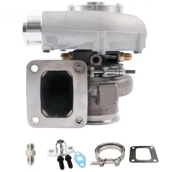 Pulsar Turbo Systems 6262G 900HP Kugellager-Turbo - Standard .72 - T4 .63 Edelstahl V-Band - 102152810 Echt