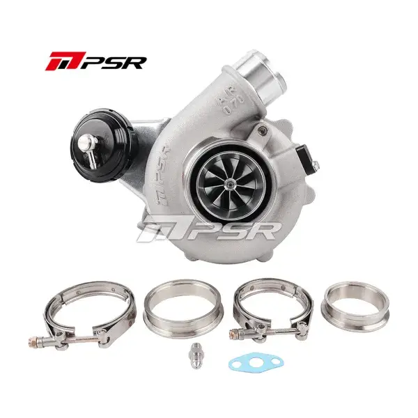 Pulsar Turbo Systems 4849A 550HP PTG Style Compressor Dual Ball Bearing Turbo -- T51R Mod - T25 .72 V-Band IWG - 102192041 Knallerangebot