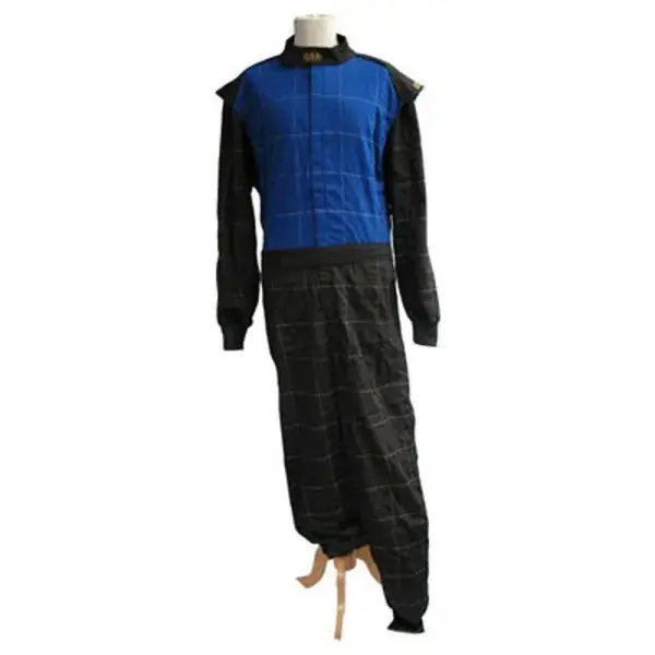 QSP Overall EN531 - Größe 66 - Blau, Schwarz - EN531-66-BLU Must-Have