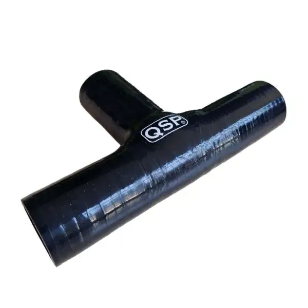 Jetzt Bestellen QSP Silikon T-Stück 3x 16mm - Länge 200 mm - Schwarz - QHTST-16BLK