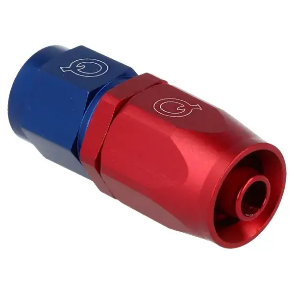 QSP Schlauchadapter leicht gerade AN8 - Blau, Rot - QG136-0008 Preisreduziert