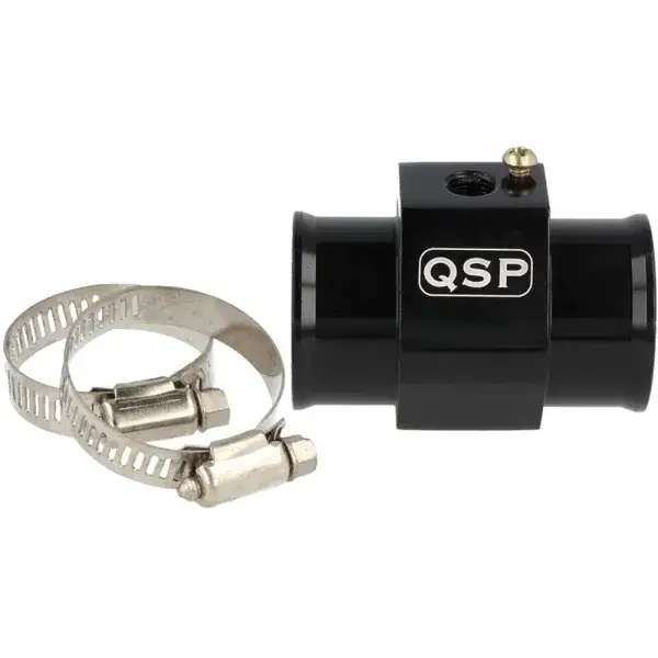 Solange Der Vorrat Reicht QSP 30mm Schlauchadapter für 1/8 NPT Sensor - Schwarz - QZ-TST-30