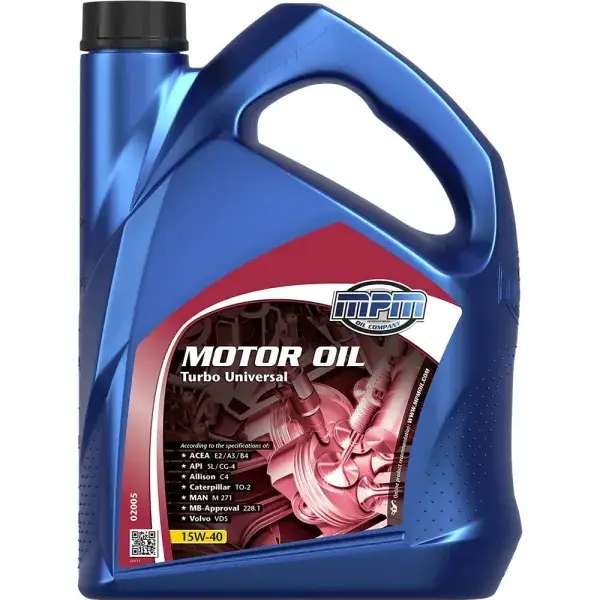 Online Kaufen MPM Oil Motoröl 15W40 Turbo universal mineralisch - 5 Liter - MPM-02005