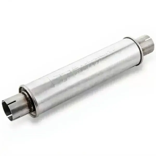 Abverkauf StraightFlow Auspuffschalldämpfer rund - Ø63mm/2.50‘‘ 420mm - SR63100420