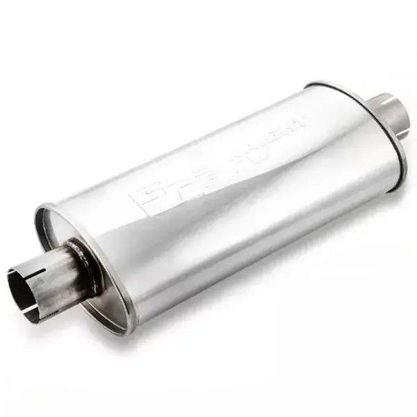 Billig StraightFlow Auspufftopf oval - Ø63mm/2.48‘‘ 420mm - ST63420