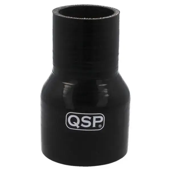 Solange Der Vorrat Reicht QSP Silikonschlauch-Adapter - 35-22 mm - Schwarz - QHCR-3522BLK