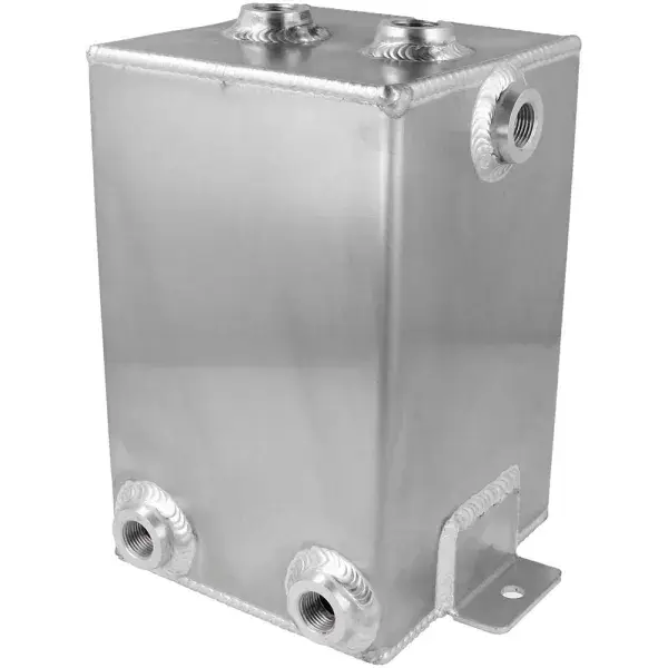 Solange Der Vorrat Reicht QSP Aluminium Benzin-Auffangbehälter 3 Liter - D08 - Silber - QCAT-03-D08