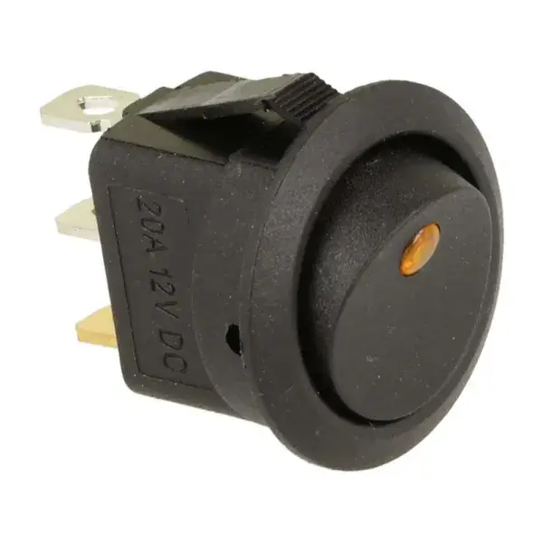 QSP Schalter für Panel - Gelb LED - QE6039 Beliebt