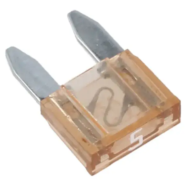 Top-Seller QSP Mini Stecksicherung 5A - Hell braun - QF1063