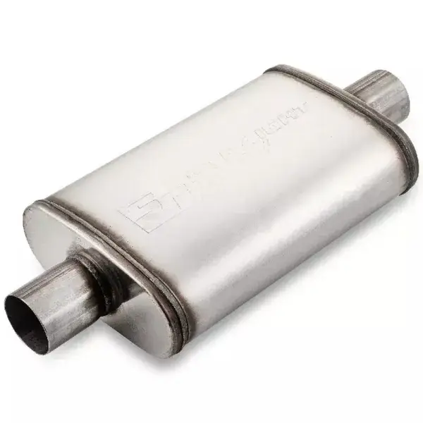 StraightFlow Auspufftopf oval 2x mittig - Ø64mm/2.50‘‘ - 11216 Markenprodukt