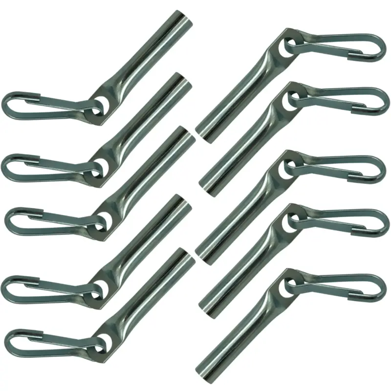 10x Seilendverschluss mit Simplexhaken 6mm Ø Rabatt