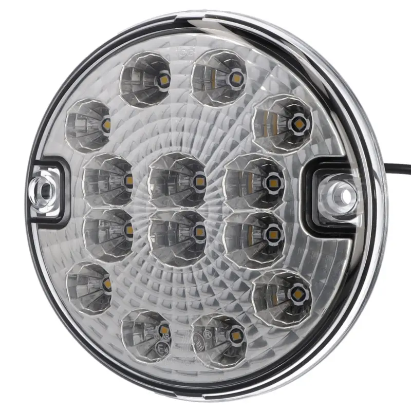 Rückfahrleuchte LED rund 140mm Ø transparent Schneller Versand