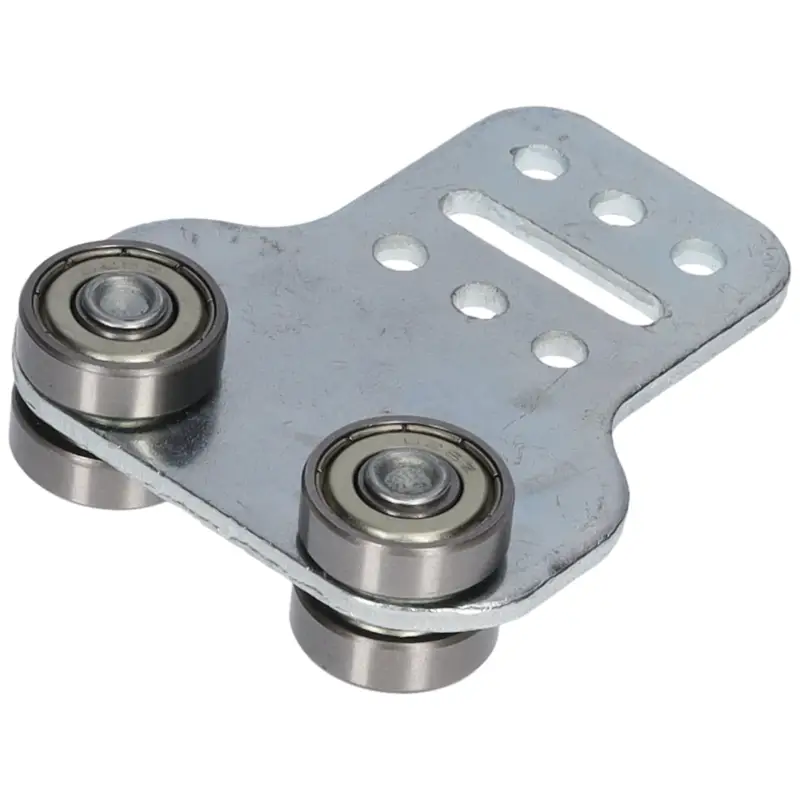 Laufrolle passend für Edscha Verdeck 4 Rollen 19mm Ø 59,5x68mm verzinkt Billig