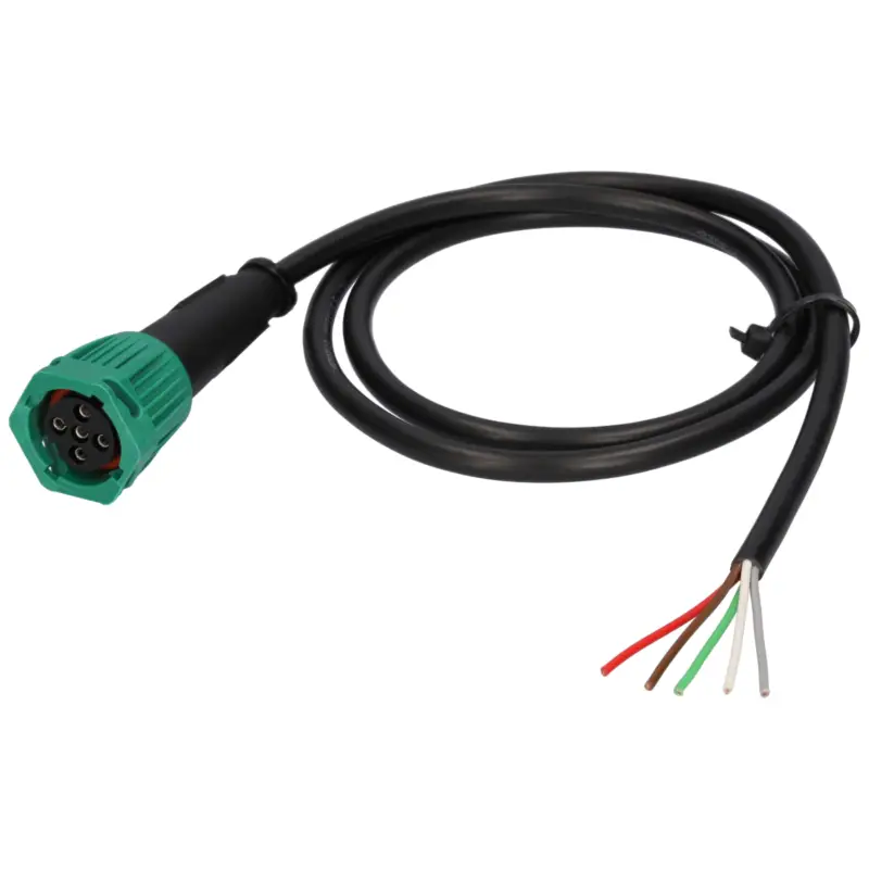 Anschlussstecker grün 5pol 1m Kabel Sofort Bestellen