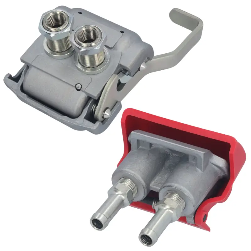Schnellkupplung Duo-Matic Set M16x1,5 mit Schlauchstutzen 11mm Ø Kupplung Neue Ware