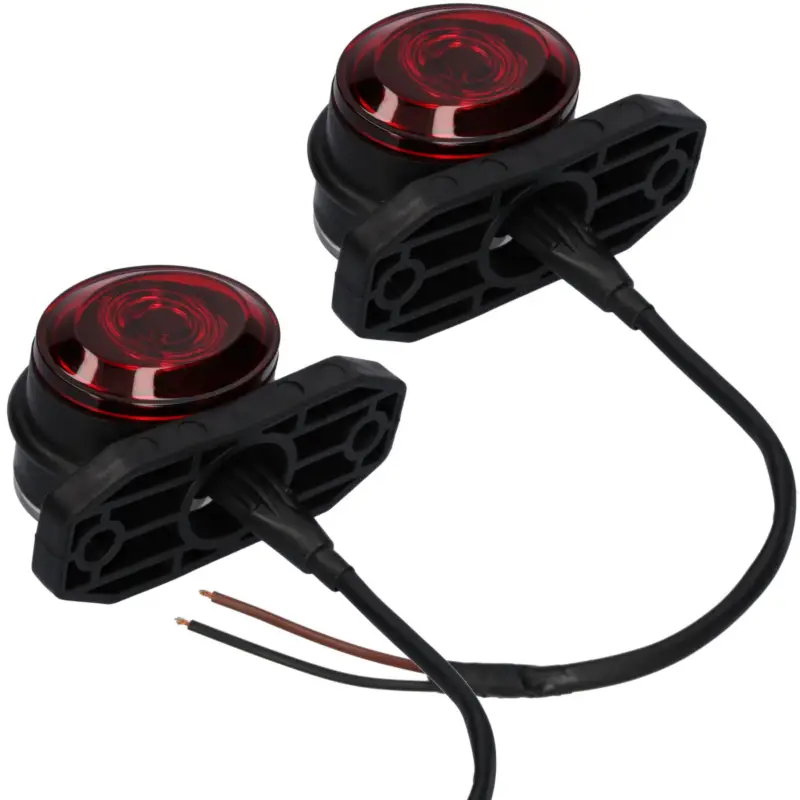 2x Seitenmarkierungsleuchte LED 58mm kurz Preis Gesenkt