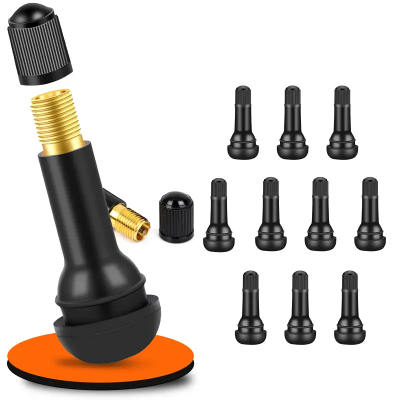10x Reifenventil TR414 Gummi EPDM schwarz Mega-Angebot