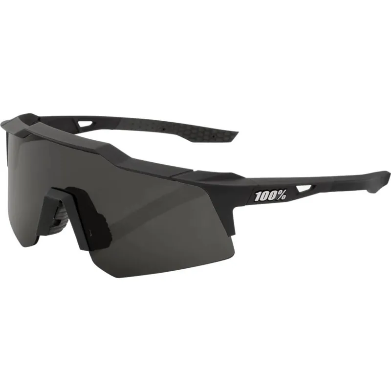 Zertifiziert 100% Speedcraft XS Brille - Soft Tact Black - Smoke Clear