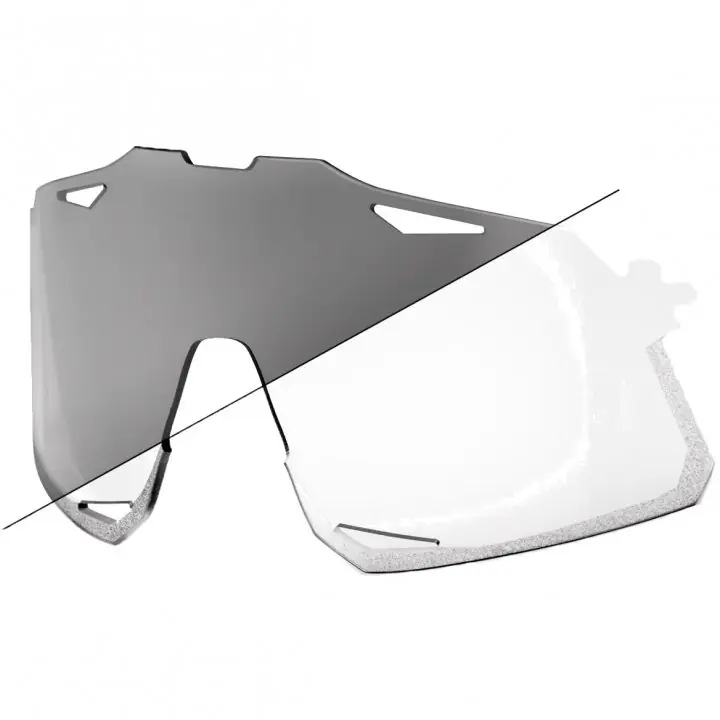 100% Hypercraft Wechselglas - Photochromic Clear / Smoke Günstig