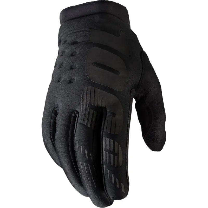100% Brisker Cold Weather Softshell-Handschuhe Herren - schwarz Sale