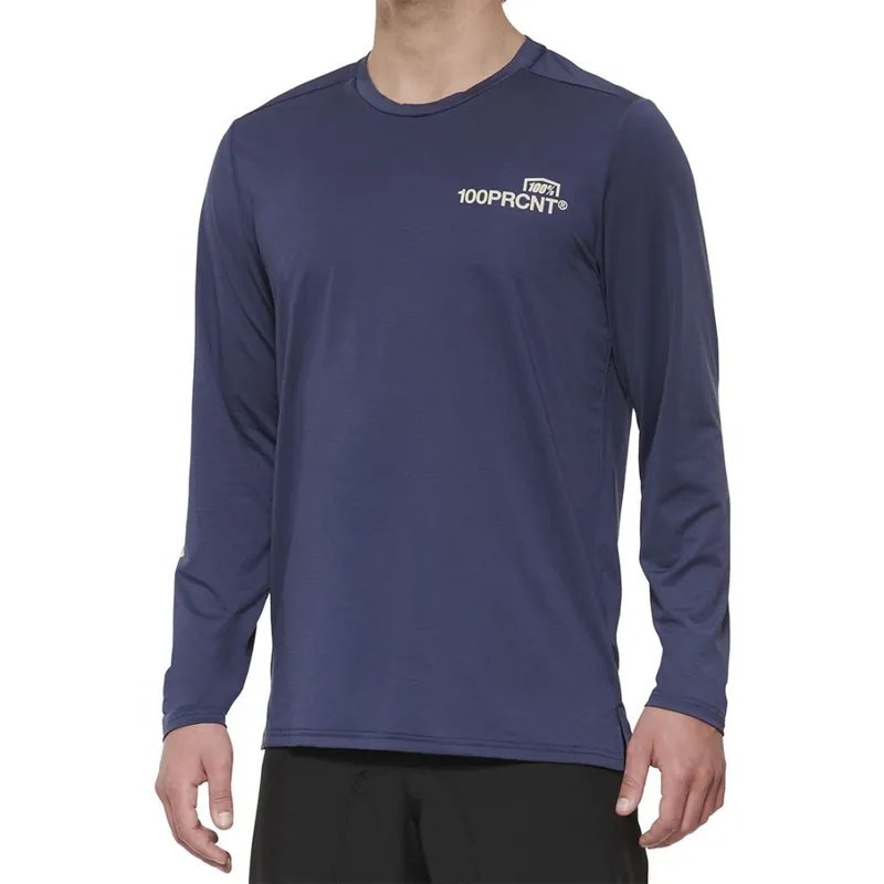 Beliebt 100% Airmatic Langarmtrikot Herren - indigo