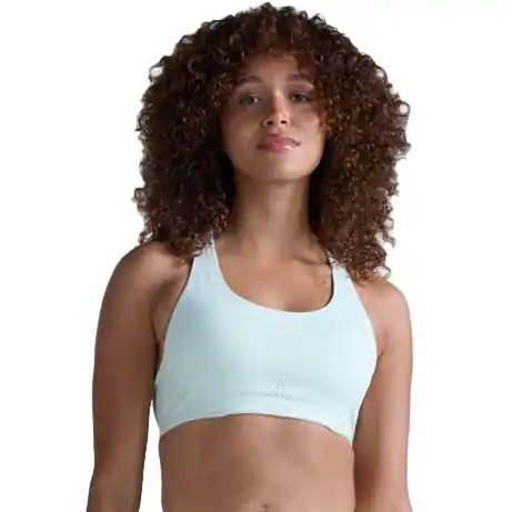 2XU Aero Mesh Sport-BH mit mittlerer Unterstützung Damen - mint dust/mint reflective Sonderangebot