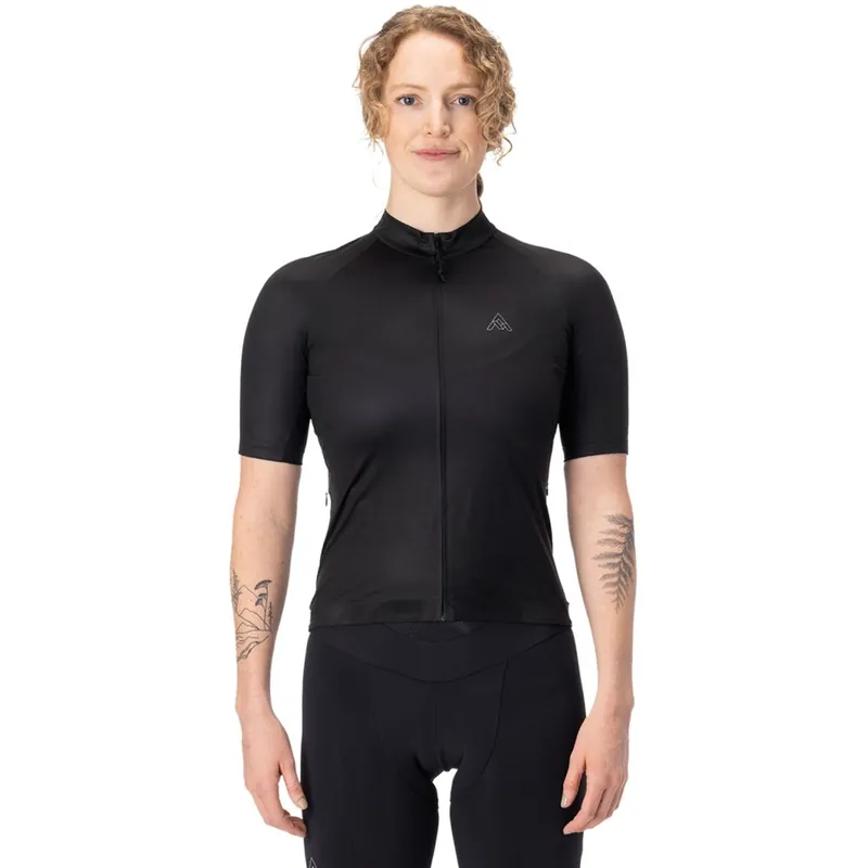 Heißes Angebot 7mesh Atlas Kurzarmtrikot Damen - Schwarz