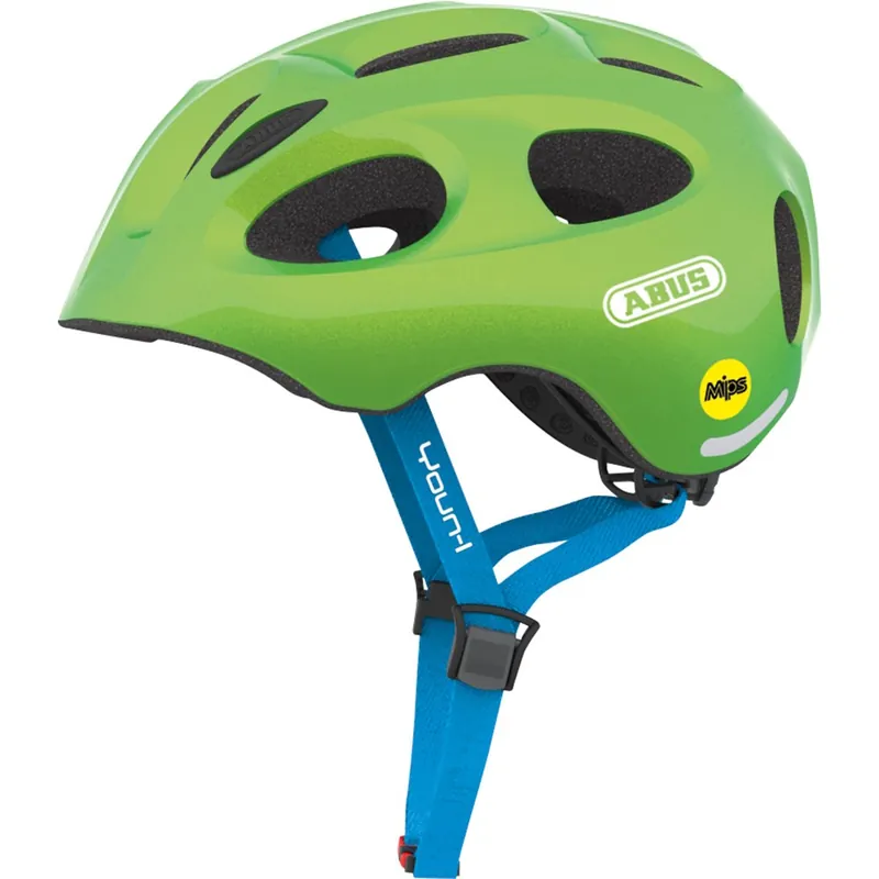 ABUS Youn-I MIPS Kinderhelm - sparkling green Geprüft
