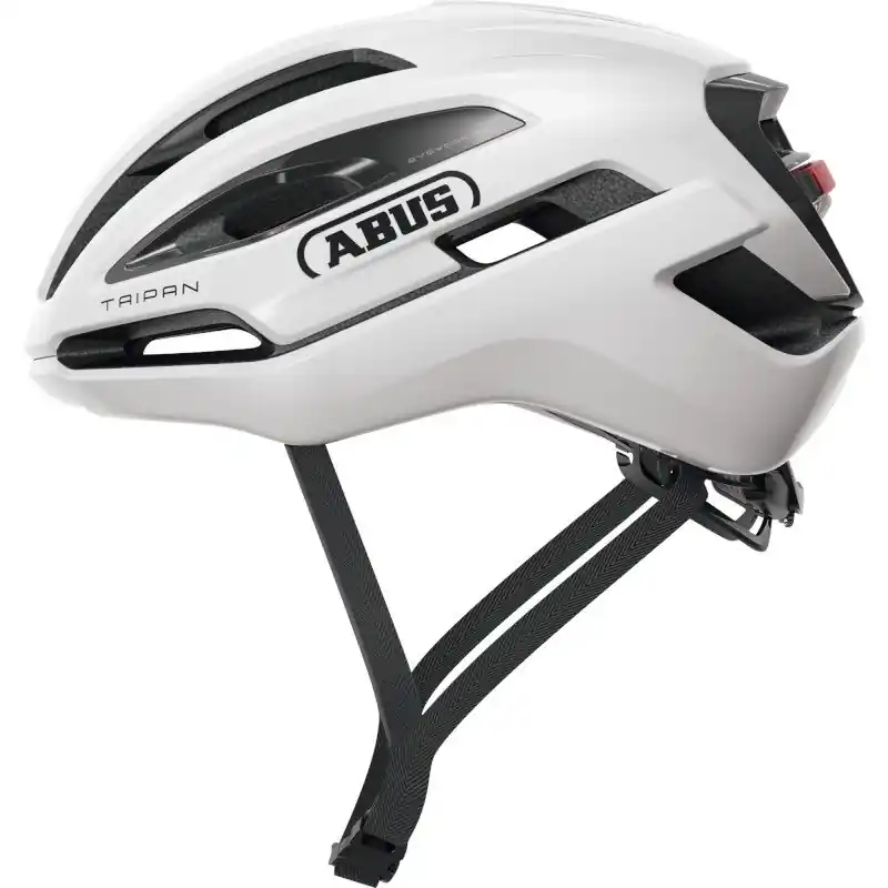 ABUS Taipan LED Helm - shiny white Begrenztes Angebot